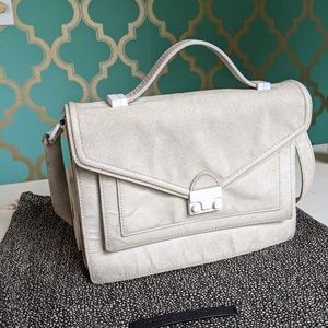 Cream Loeffler Randall Satchell